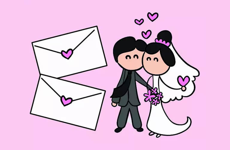 Papel para convite de casamento