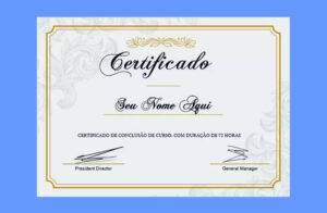 Qual o melhor papel para imprimir certificado em casa